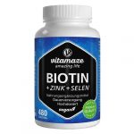 BIOTINA 10 mg + zinco + selenio 480 compresse vegano