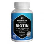 Biotina 10 mg ad alto dosaggio vegano 180 compresse