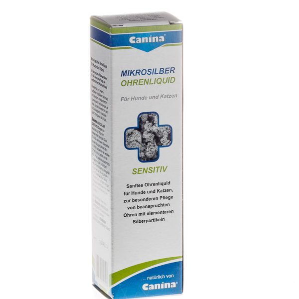 Canina Mikrosilber ohrenliquid sensitiv 50ml liquido