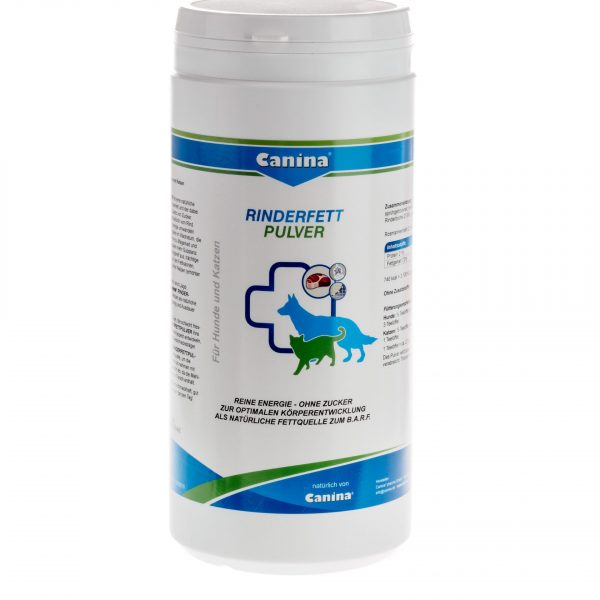 Canina Rinderfett pulver polvere di grasso di manzo 500gr polvere