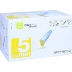 Aghi per penna Clickfine AutoProtect 5 mm 31G 100 pezzi