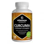 Curcuma + piperina + vitamina C vegan 120 capsule