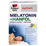 Doppel herz Melatonina + Olio di canapa 60 capsule