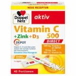 Doppel herz Vitamin C 500 +Zinc +D3 40 bustine