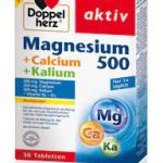 Doppel herz Magnesio 500 Calcio+Potassio 100 compresse