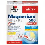 doppel herz Magnesium 500 +B12+D3 60 bustine