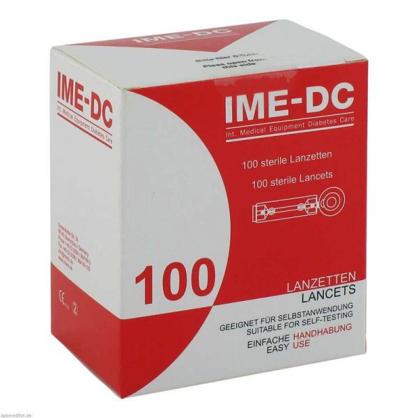 Lancette/aghi Ime DC per pungidito, 100 pezzi