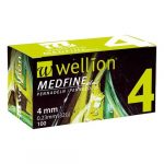 Wellion Medfine plus aghi penna 4 mm, 100 pezzi