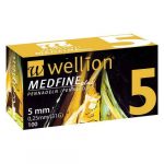 Wellion Medfine plus aghi penna 5 mm, 100 pezzi