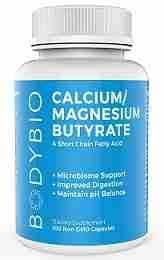 Butirrato (calcio/magnesio) BodyBio 100 capsule