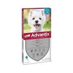 Advantix spot-on cane 4-10kg 4x1.0ml