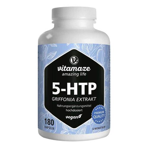 Estratto di Griffonia 5-HTP 200mg vegano ad alto dosaggio 180 capsule