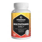 Multivitaminico Daily senza iodio capsule vegetariane, 120 pezzi