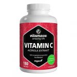 Vitamina C 160mg estratto di acerola puro vegano 180 capsule