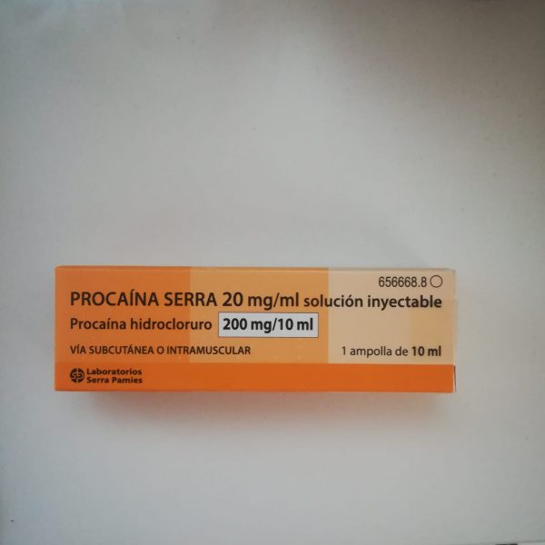 PROCAÍNA SERRA 20 MG/ML SOLUZIONE INIETTABILE (1 ampolla da 10 ml)