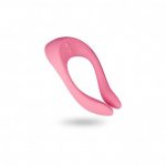 STIMOLATORE VAGINALE IN SILICONE VIBRATORE DOPPIO CLITORIDE SATISFYER PARTNER