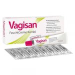 Combinazione crema umida Vagisan 8 ovuli + 10g di crema