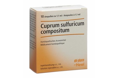 CUPRUM SULFURICUM COMPOSITUM 10 fiale da 1,1 ml