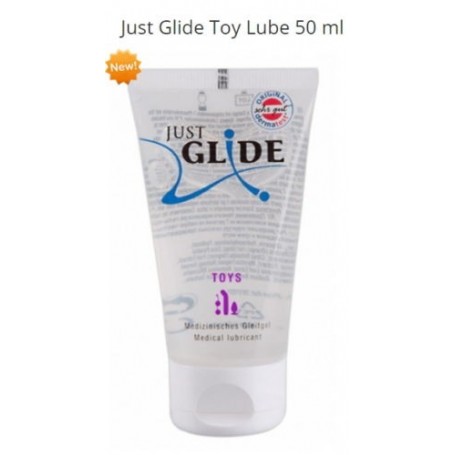 LUBRIFICANTE SESSUALE APPOSITO GEL PER SEX TOY ANALE VAGINALE JUST GLIDE TOYS