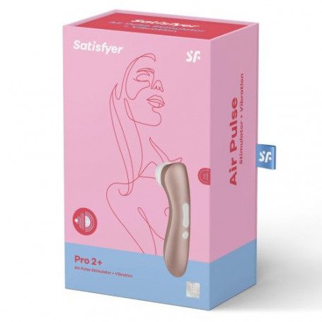 STIMOLATORE VIBRANTE PRO 2+ VIBRATION SUCCHIA CLITORIDE