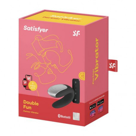 VIBRATORE PER COPPIA DOUBLE FUN CON APP