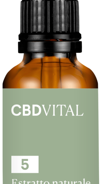 CBD VITAL estratto naturale olio CBD premium 5% 10 ml