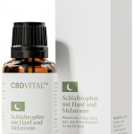 CBD VITAL Gocce per dormire  con canapa e melatonina 30 ml