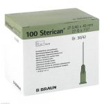 Cannula dentale Sterican Luer 0,40, 100 pezzi