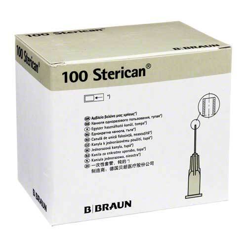 Cannula smussa Sterican 27G 25x0,40mm esterno, 100 pezzi