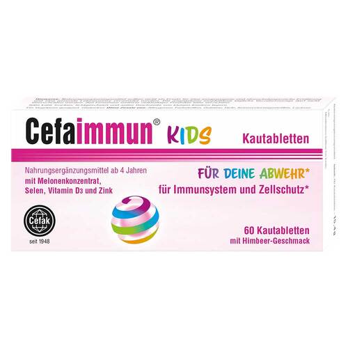 Cefaimmun KIDS, 60 compresse masticabili