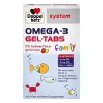 Doppelherz Omega-3 Gel Tabs family, 60 pezzi