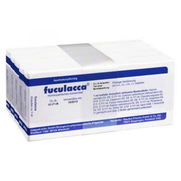 Fuculacca inject confezione da 50 fiale