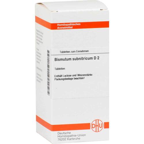Bismutum Subnitricum D 2 , 80 compresse   DHU