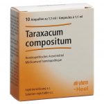 Taraxacum compositum Heel 10 x 1,1 ml fiale