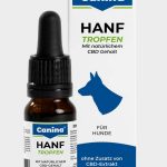 Canina gocce di canapa veterinarie confezione da 10 ml (con contenuto naturale di CBD)