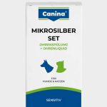 Canina Microsilver SET (lavaggio auricolare e liquido) 150 ml