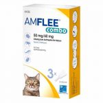 Amflee combo 50 mg/60 mg soluzione spot-on per gatti, 3 pipette