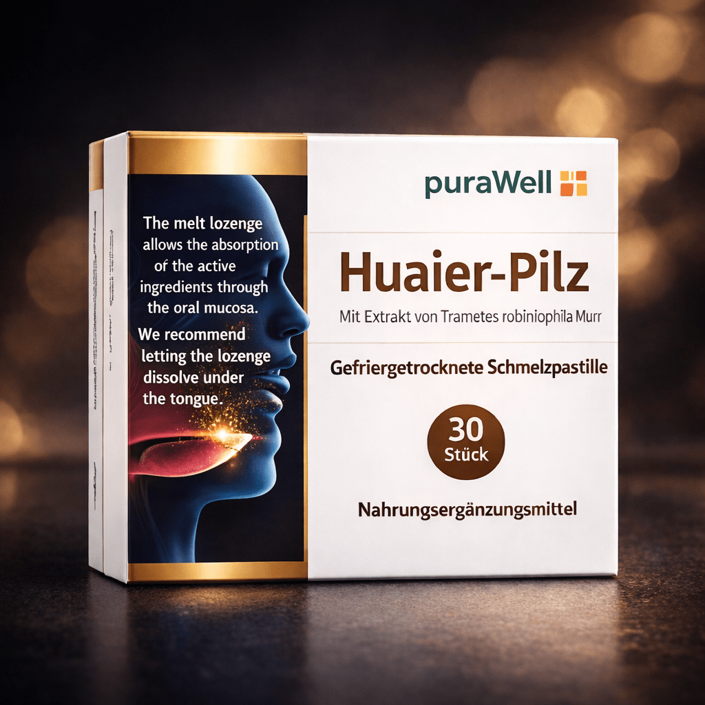 fungo-huaier-pura-well-30-pastiglie-erbofarma-farmacia-omeopatia puraWell Fungo Huaier confezione da 30 pastiglie orodispersibili liofilizzate - immagine 1