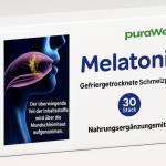puraWell Melatonina 5 mg confezione da 30 pastiglie orodispersibili lipo-liofilizzate