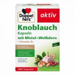Aglio Doppelherz con vischio + biancospino + vitamina B1, 480 capsule