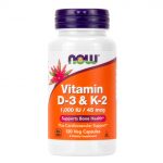 VITAMINA D-3 e K-2 120 Capsule Vegetariane